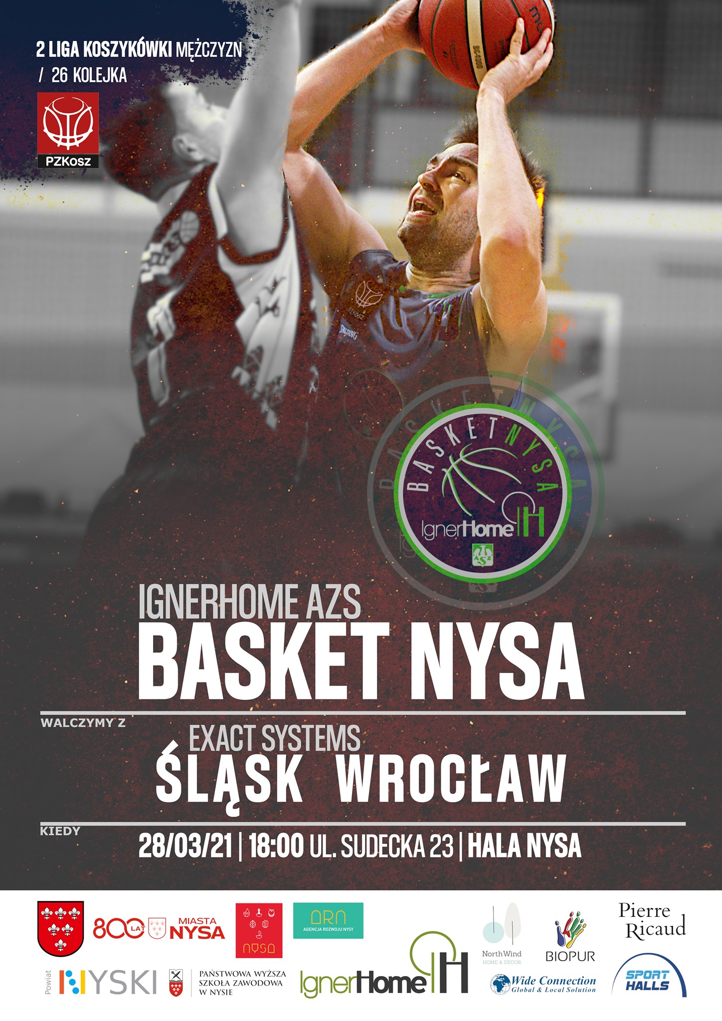 IgnerHome AZS Basket Nysa - Exact Systems Śląsk Wrocław