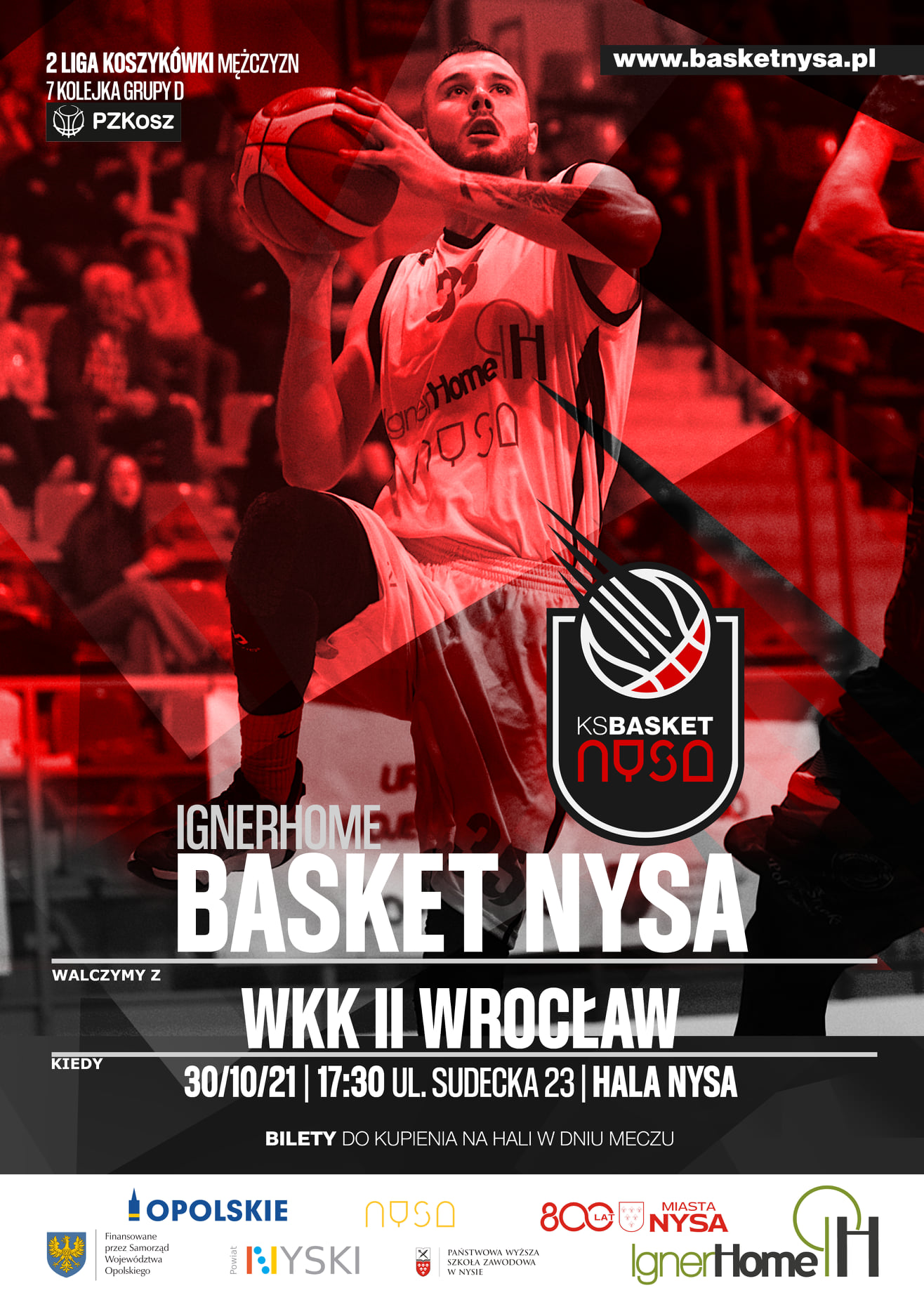 IgnerHome Basket Nysa - WKK II Wrocław 