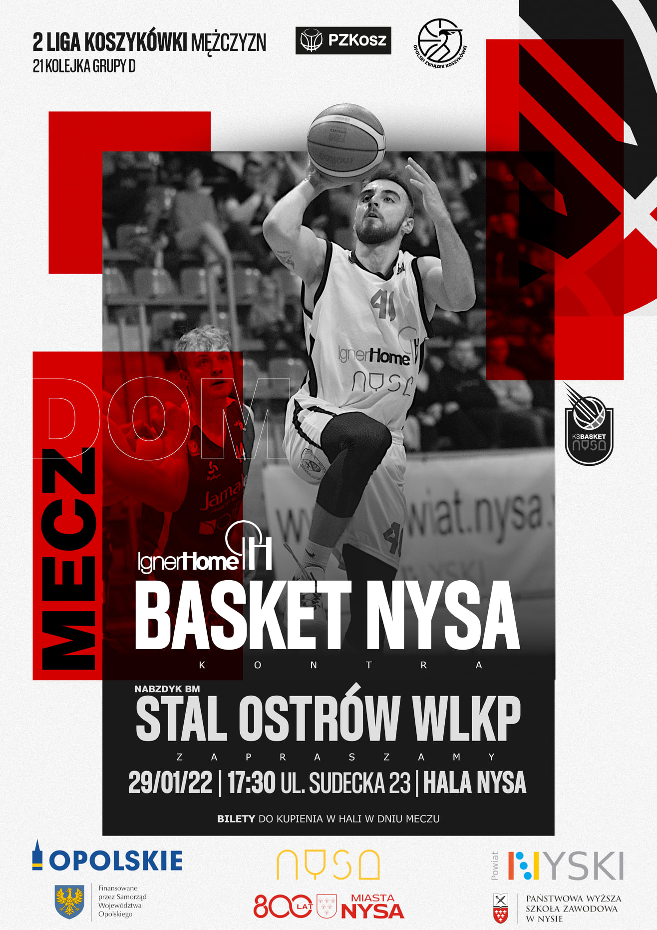 IgnerHome Basket Nysa - Nabzdyk BM Stal Ostrów Wlkp.