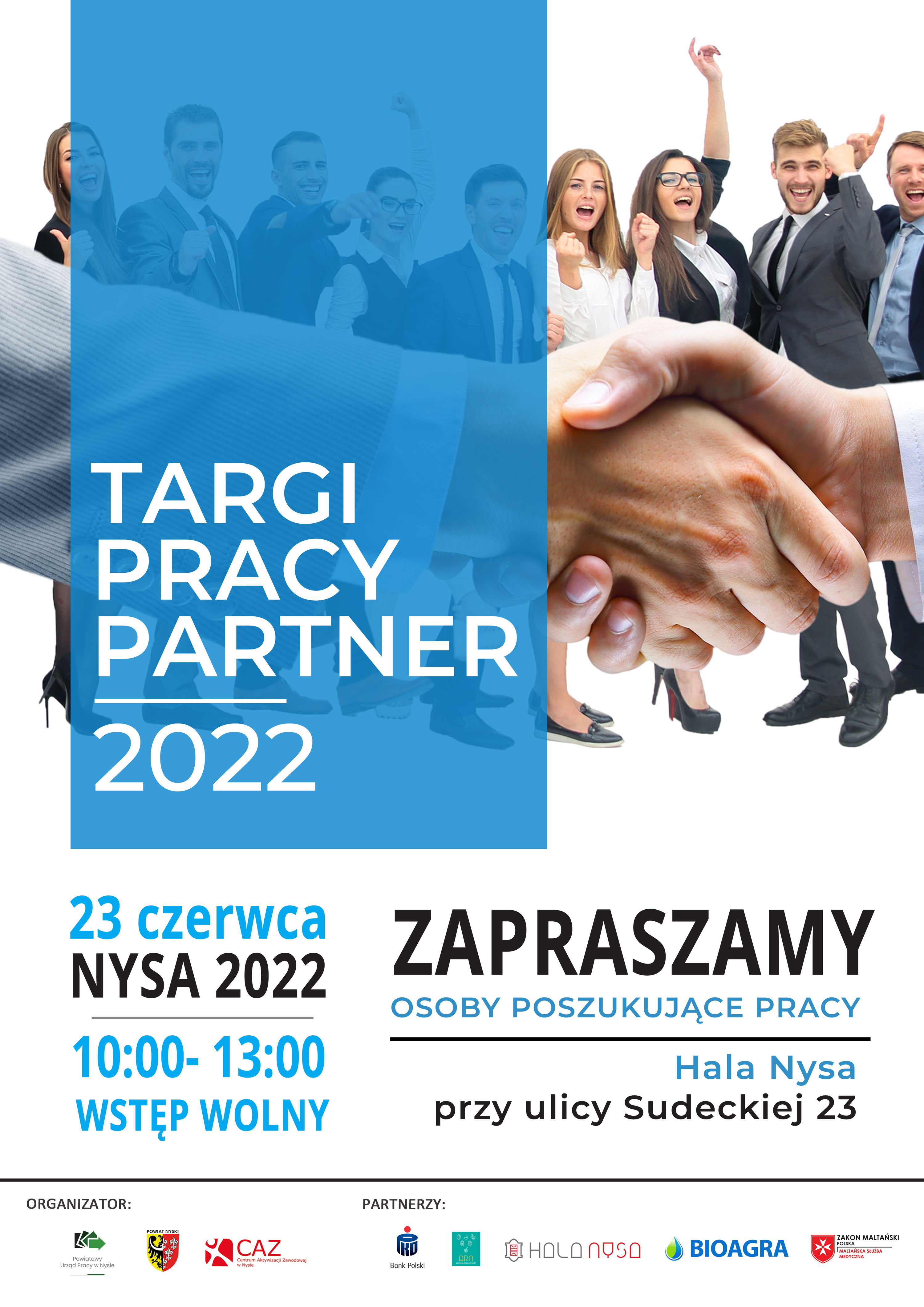 plakat TARGI PRACY PARTNER 2022